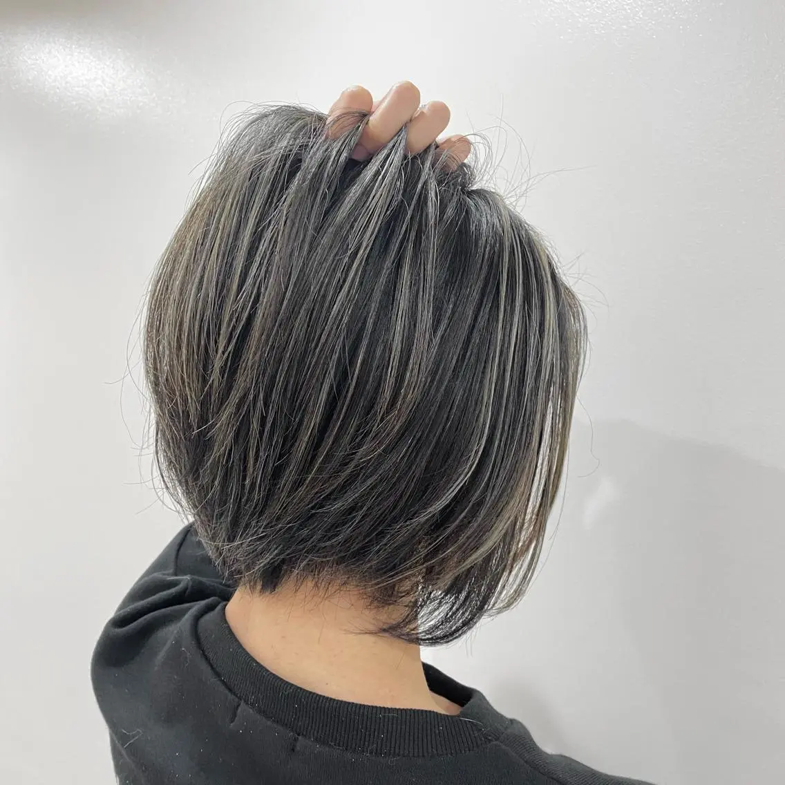 ショート カラー マンツーマン女性 美容師 奏のヘアスタイル