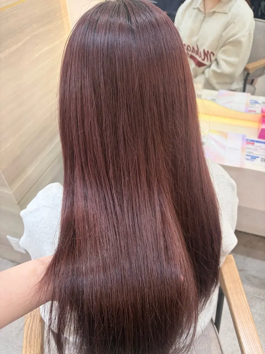 カラー ヘアカラー 💘🪄みそら/熊谷 ワンカラー🪄💘のヘアスタイル