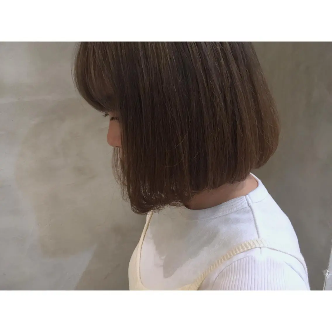 ショート カラー 前下がりボブ ボブ ツヤ美髪💐 髪質改善/高山愛来のヘアスタイル