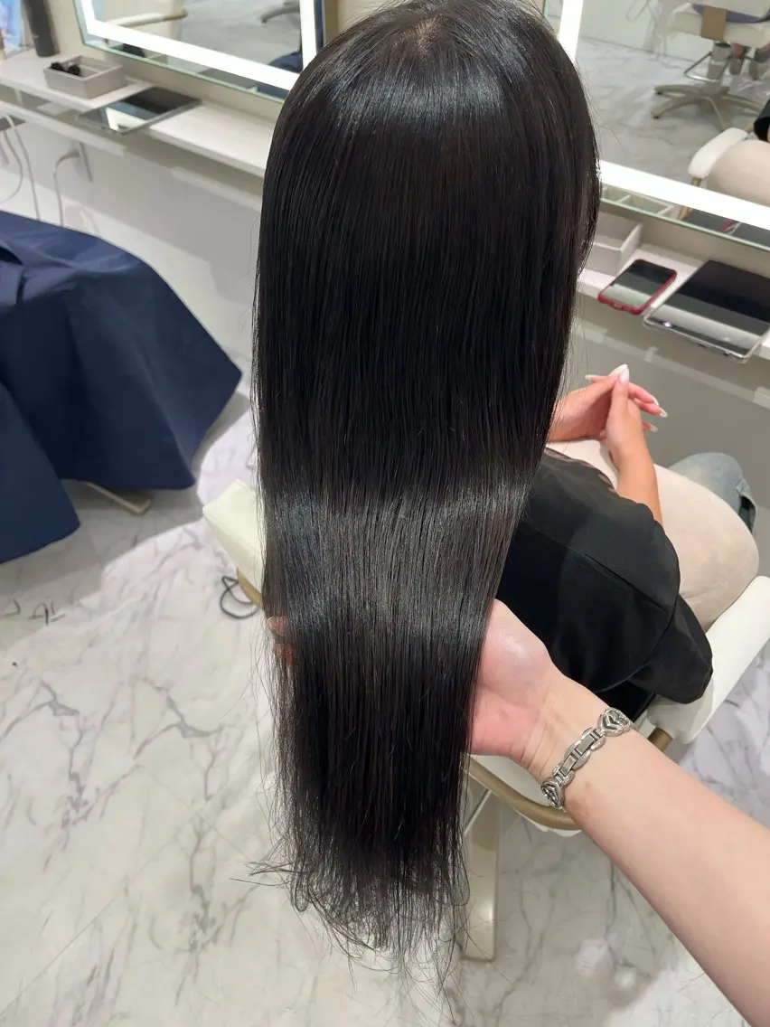 ロング 髪質改善 トリートメント ParveMix /石田 佳澄🩶のヘアスタイル