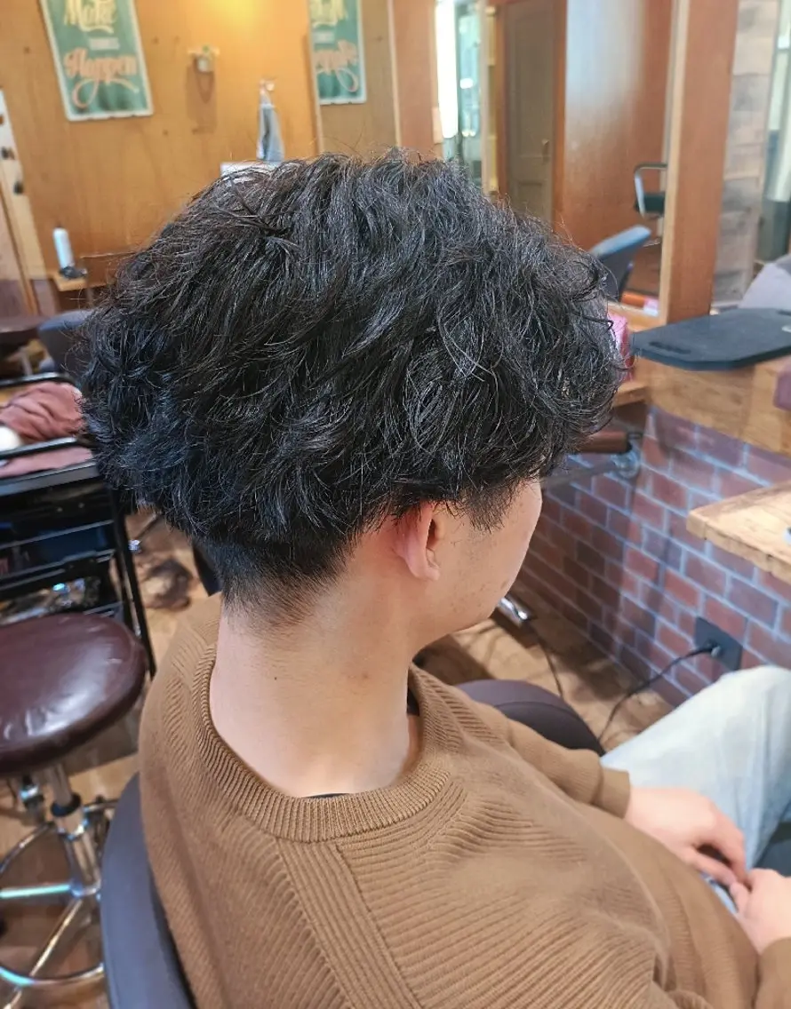 メンズ パーマ メンズヘア大得意！ づめちゃん(橋爪)のヘアスタイル