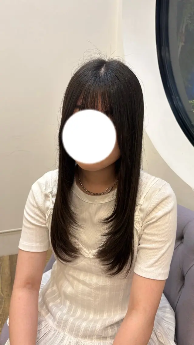 ロング レイヤーカット MAHAE 中司のヘアスタイル