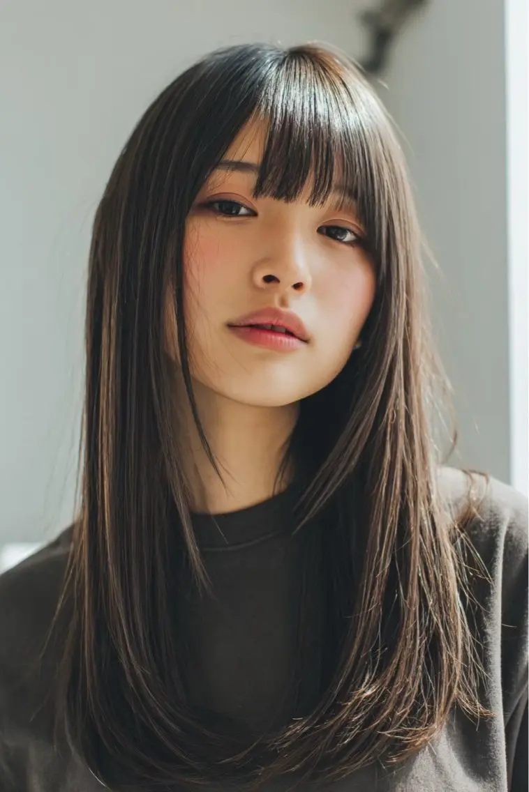 ロング カラー カット ヘアカラー トリートメント 西森恒嘉/南浦和/メ ンズパーマ・韓国ヘアのヘアスタイル