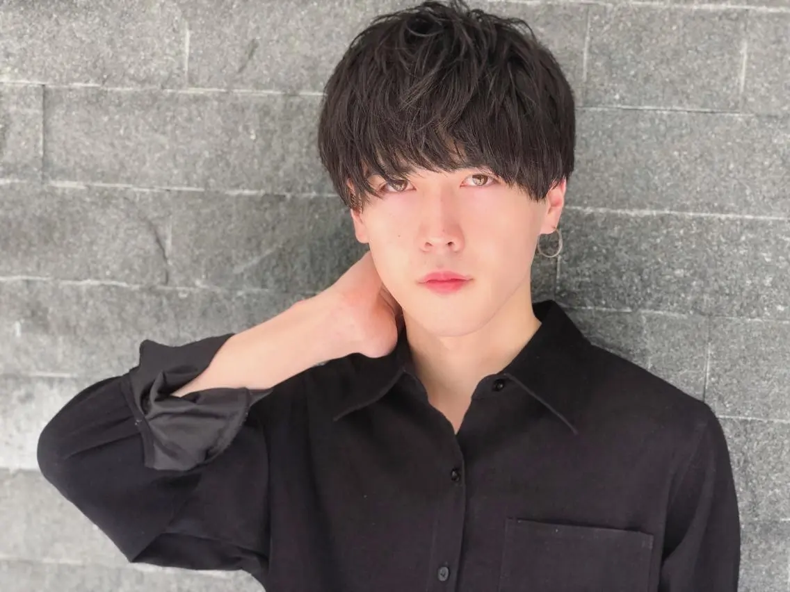 メンズ フェードカット マッシュ カット 及川 祐輔のヘアスタイル