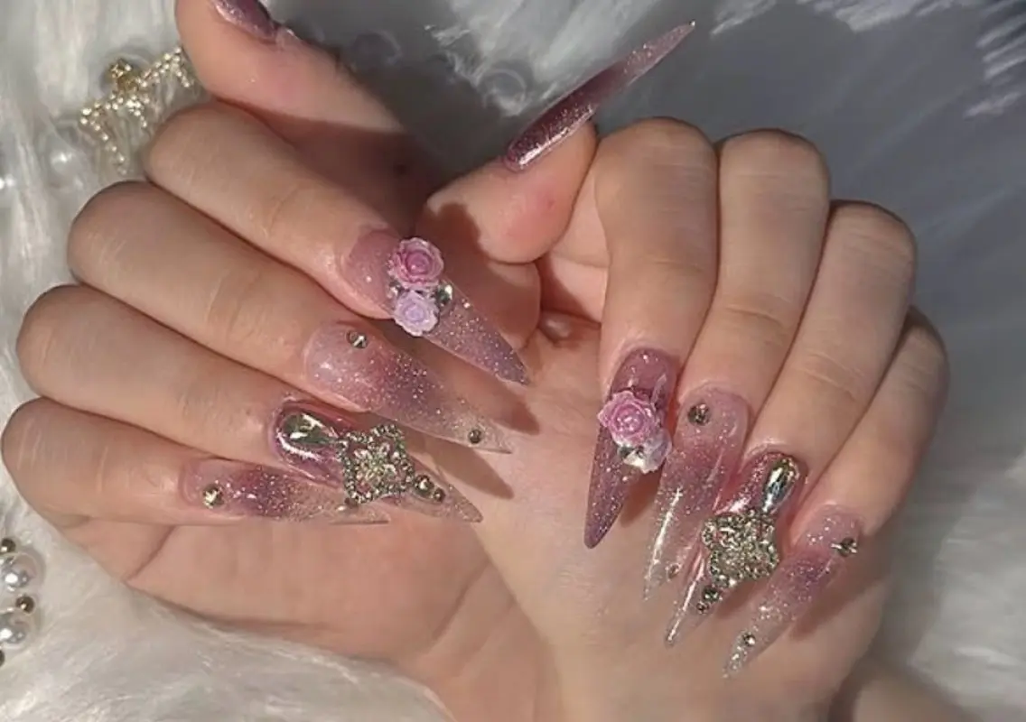 ネイル 長さ出し ジェルネイル 持ち込み ハンドネイル AMI NAIL 池袋のネイルデザイン
