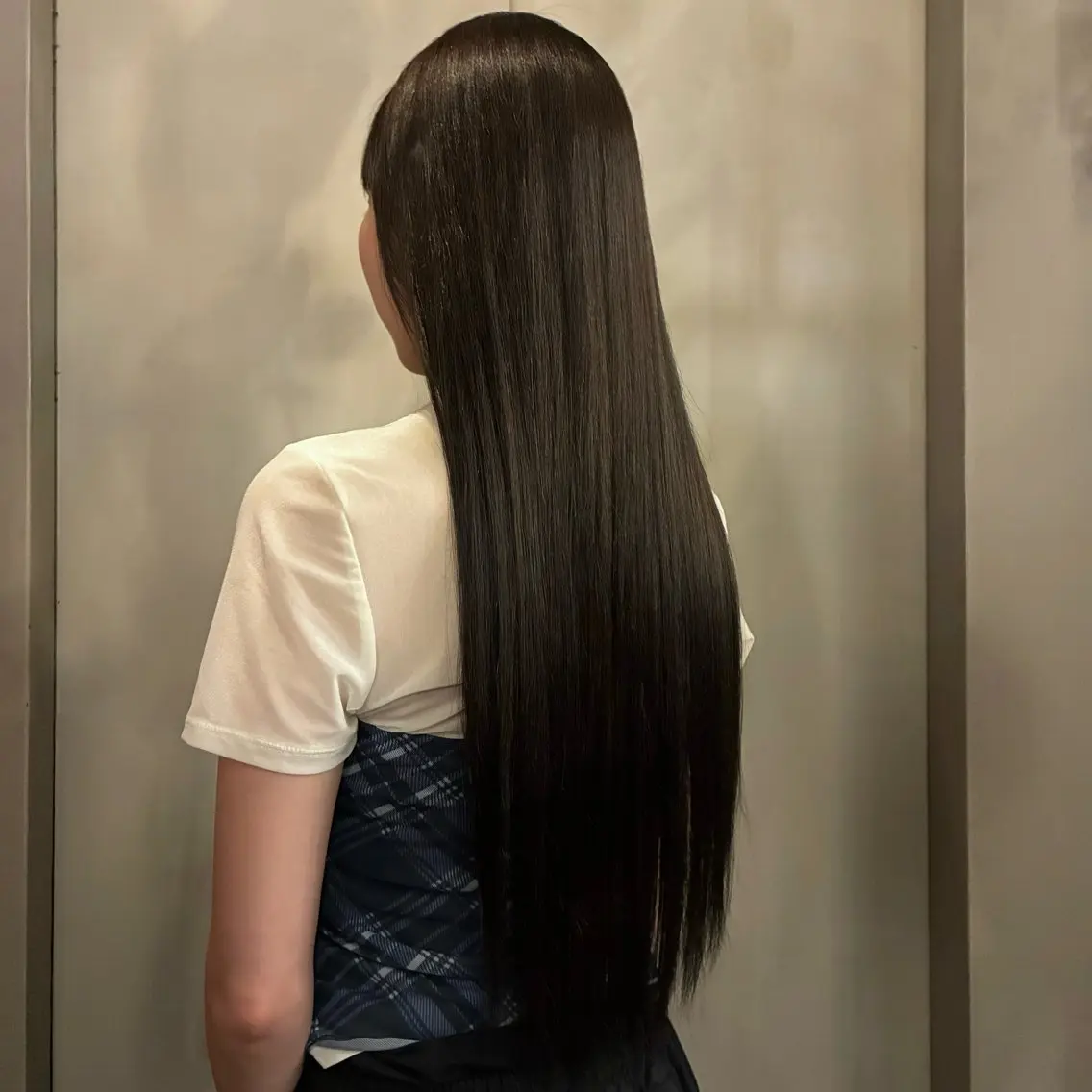 縮毛矯正の写真