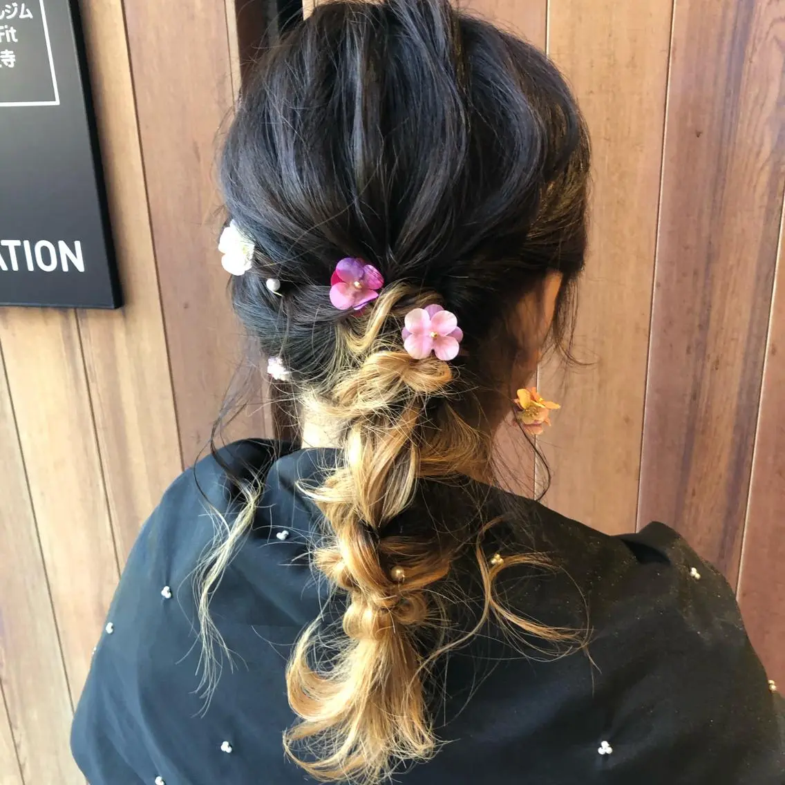 ヘアアレンジ 反橋 聖のヘアスタイル