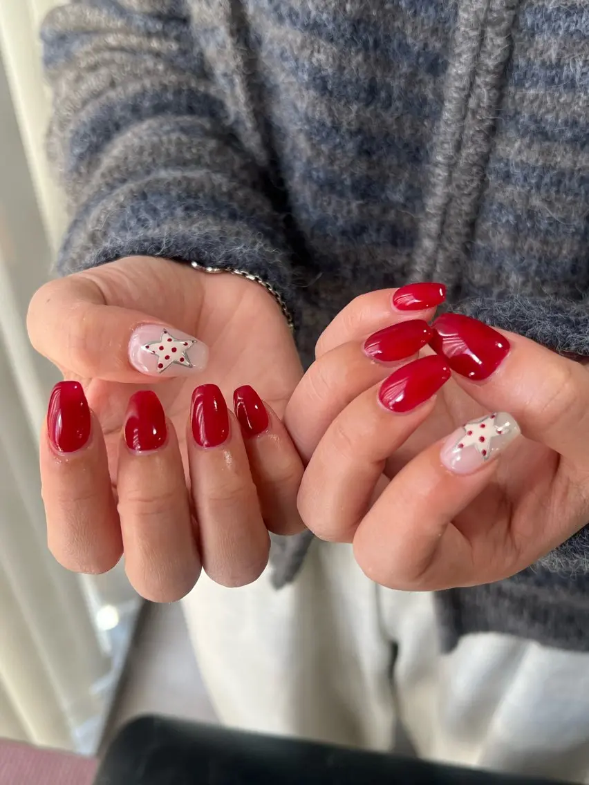 ネイル ハンドネイル Hata nail 🎀個性派ニュアンスのネイルデザイン