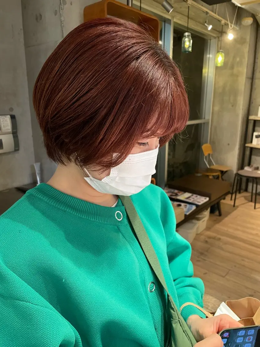 ショート カラー fifth おのでら ようのヘアスタイル