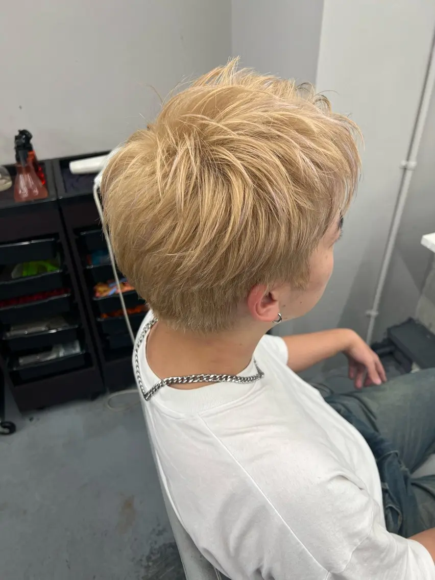 ショート 亀田 泰生のヘアスタイル
