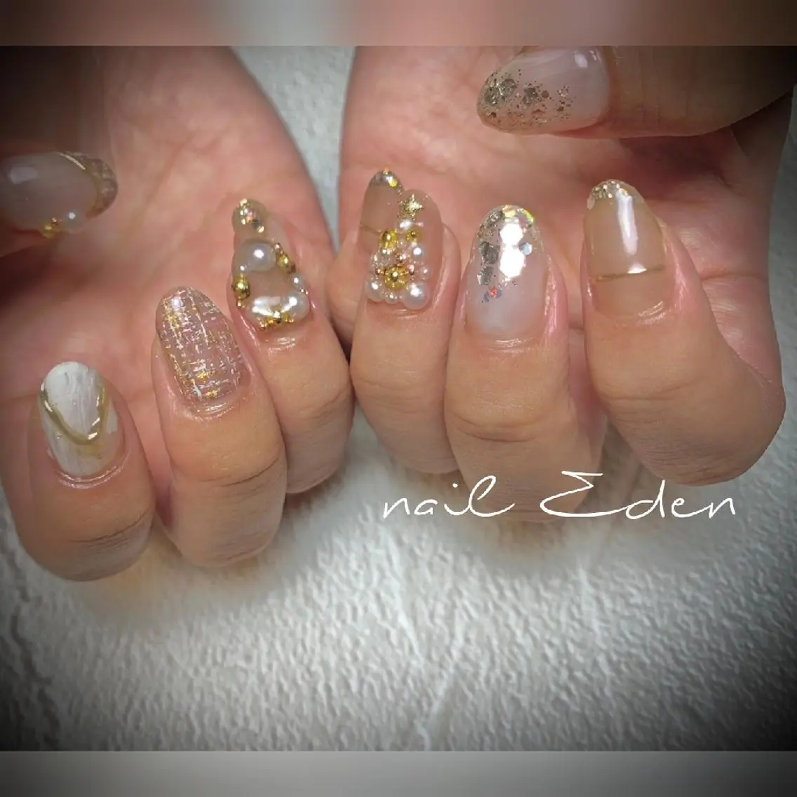 ネイル 持ち込み Eden ♾️のネイルデザイン