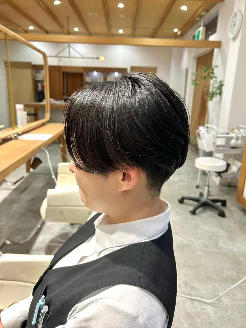 ショート ハンサムショート ショートヘア カット 佐藤 悠生 メンズパーマ.カットのヘアスタイル