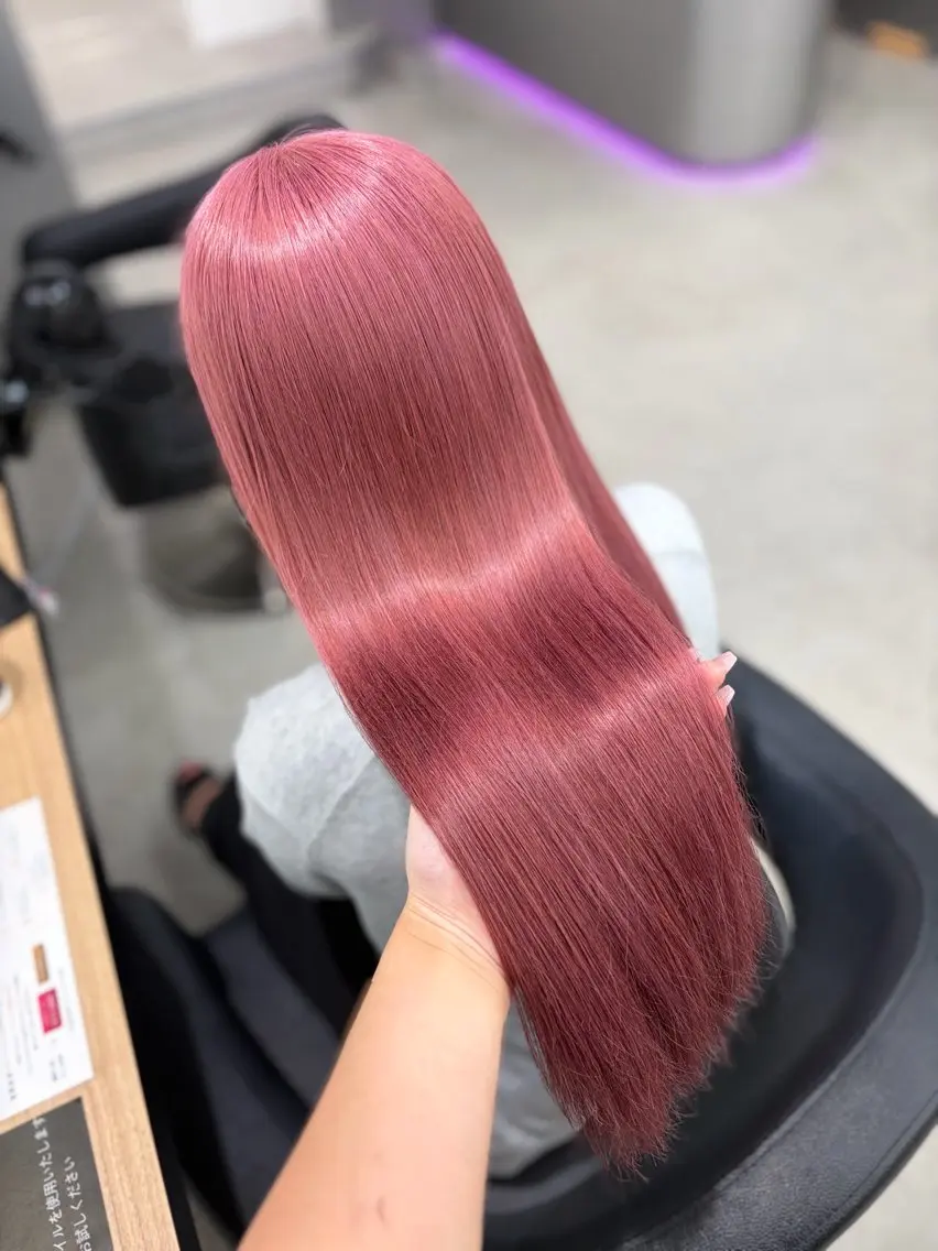 カラー girly❤︎暖色ヘ ア➰🎀HINANOのヘアスタイル