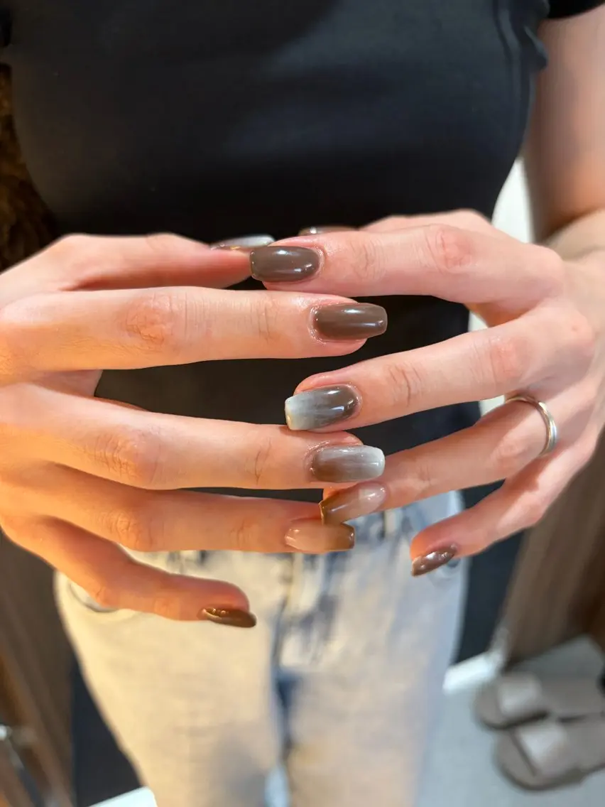 セミロング Ne.nail Ainaのネイルデザイン