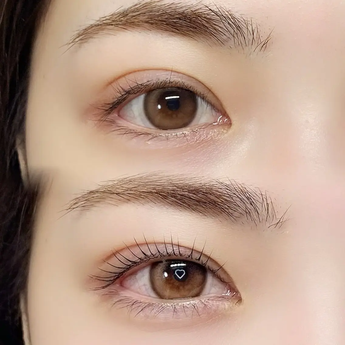 マツエク・マツパ 束感まつ毛 パリジェンヌラッシュリフト まつげパーマ ワンホンマツエク マツパ ruhe eyeのマツエク・マツパデザイン