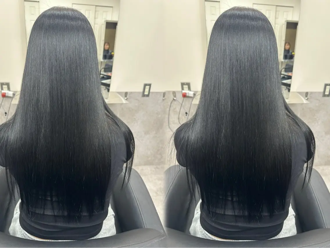 ロング カット ヘアカラー トリートメント 🫧とぅるん艶髪🫧 透明感カラー×猿渡のヘアスタイル