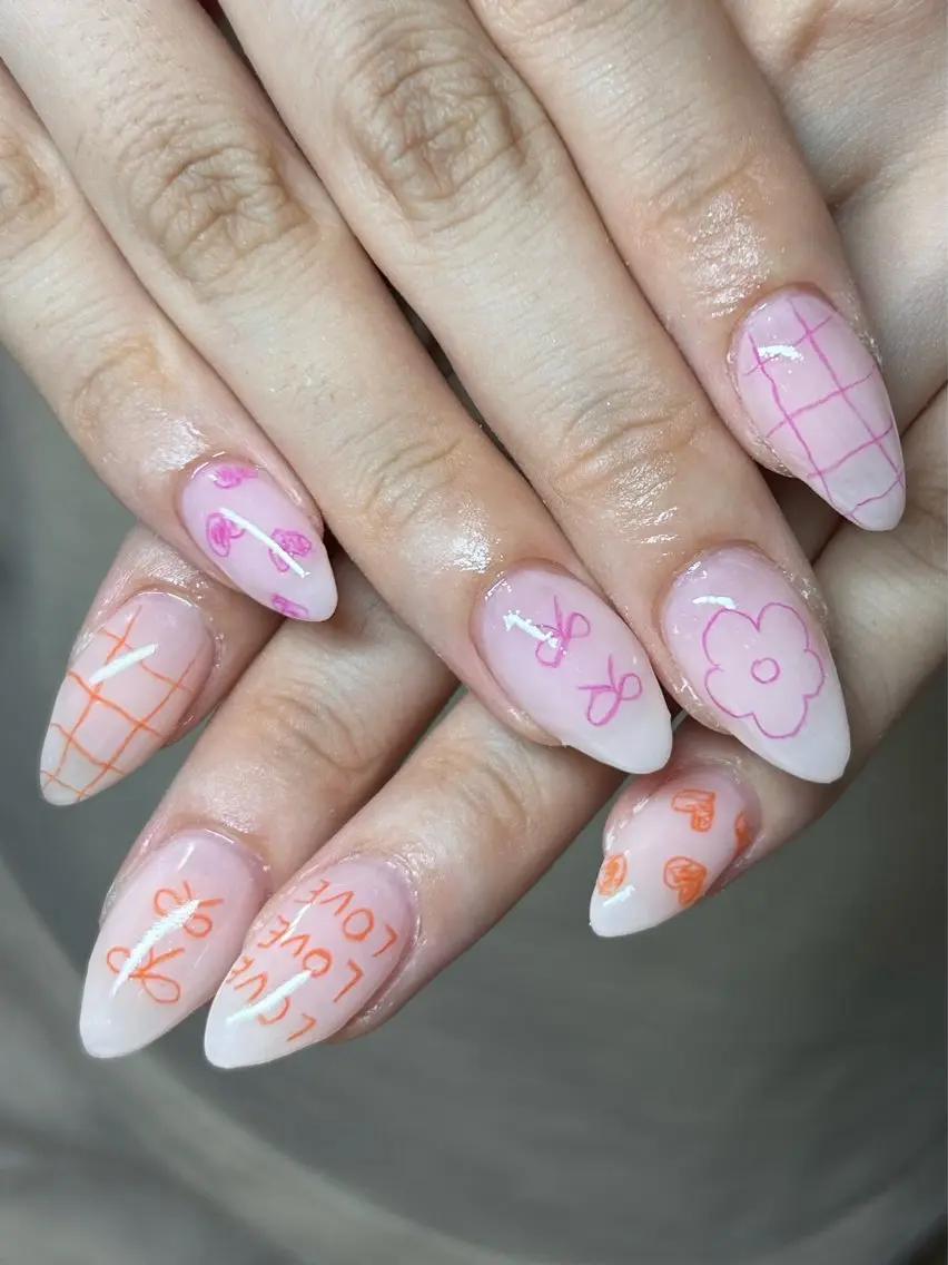 ネイル ハンドネイル IROHA NAIL 愛音のネイルデザイン