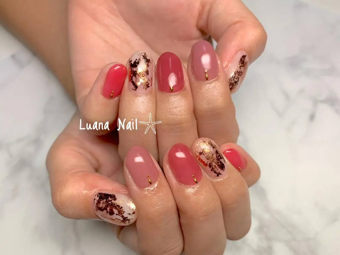 ネイル ジェルネイル ハンドネイル BeauJu by Luana Nailのネイルデザイン