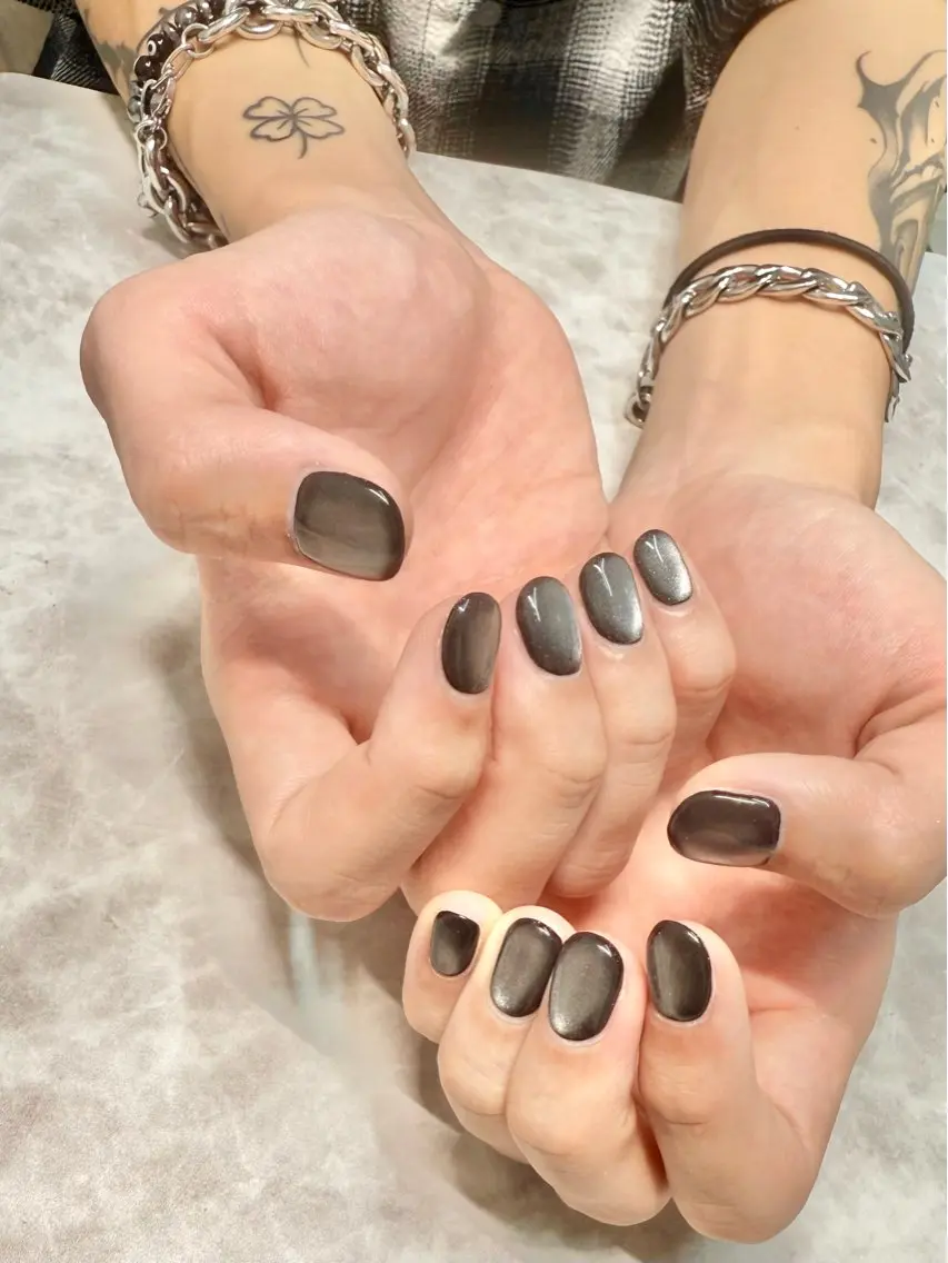 【メンズネイル💎】写真モデル◆ジェルネイル◆デザインコース∗*゚の写真
