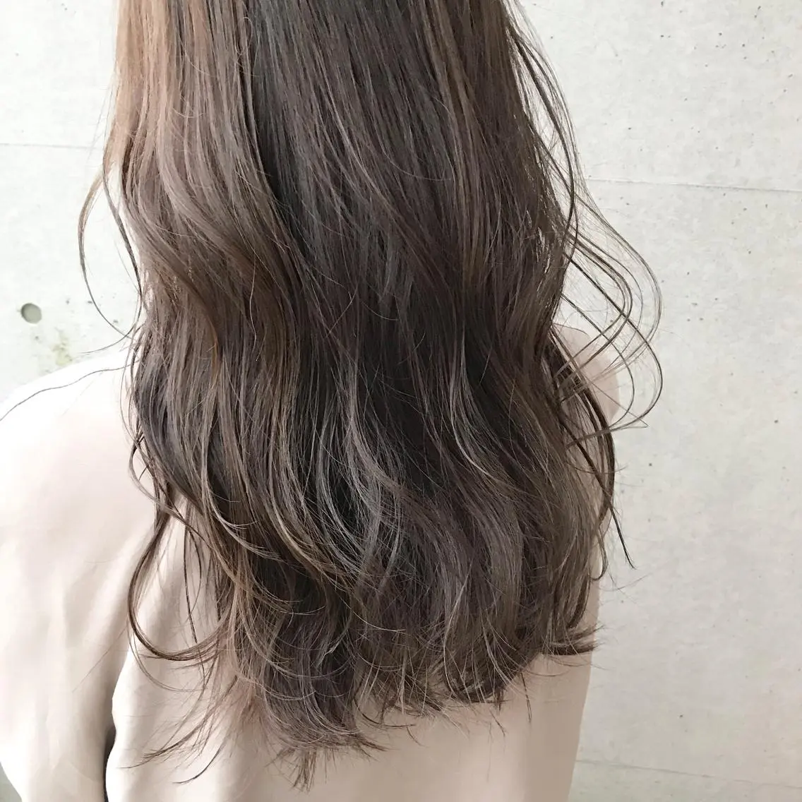ロング カラー ヘアアレンジ アッシュ ベージュカラー Satsuki ✂︎♡のヘアスタイル
