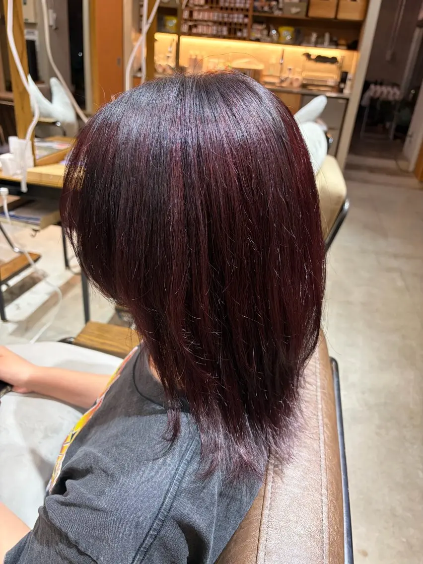 カラー Hair Ruup ちさきのヘアスタイル
