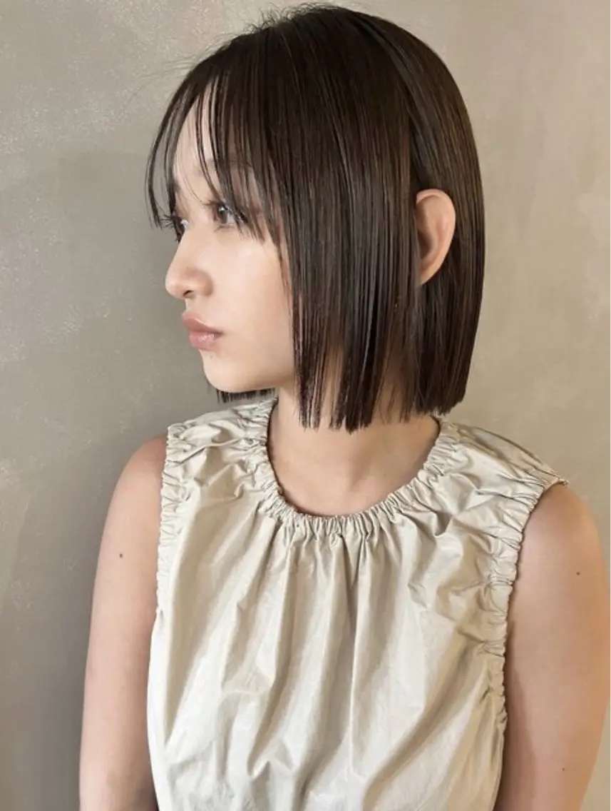 ミディアム ♡yuiha♡ カットモデル募集💄のヘアスタイル