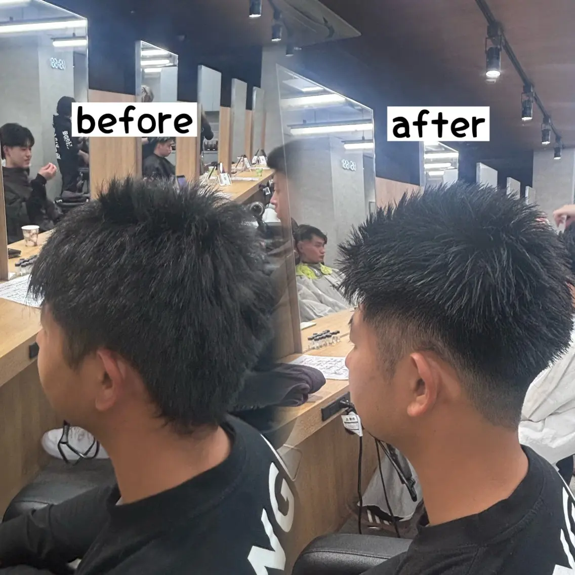 メンズ メンズ特化美容師 アンリのヘアスタイル