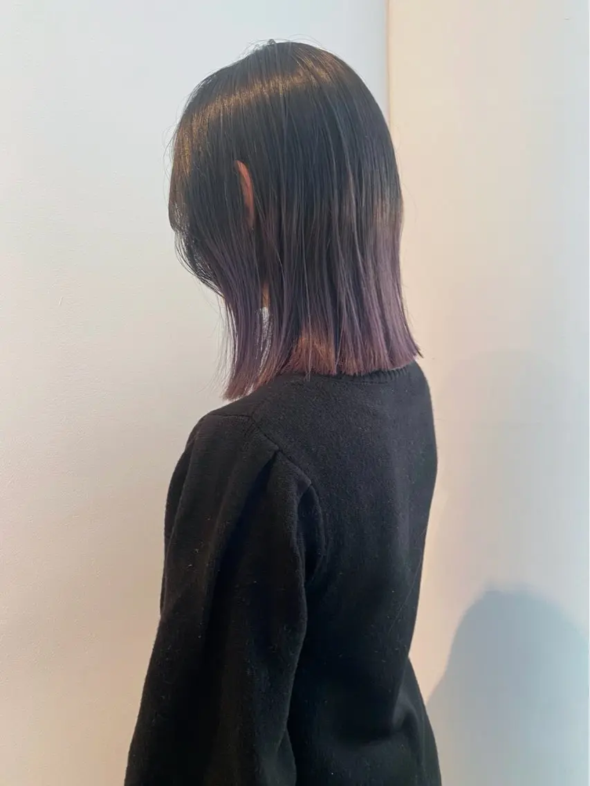 ミディアム カラー カット ヘアカラー トリートメント mai / linoah˚✧のヘアスタイル