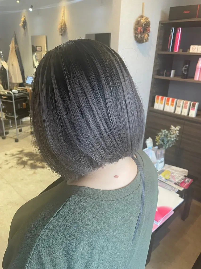 ショート カラー ヘアカラー 山本 貴弘のヘアスタイル