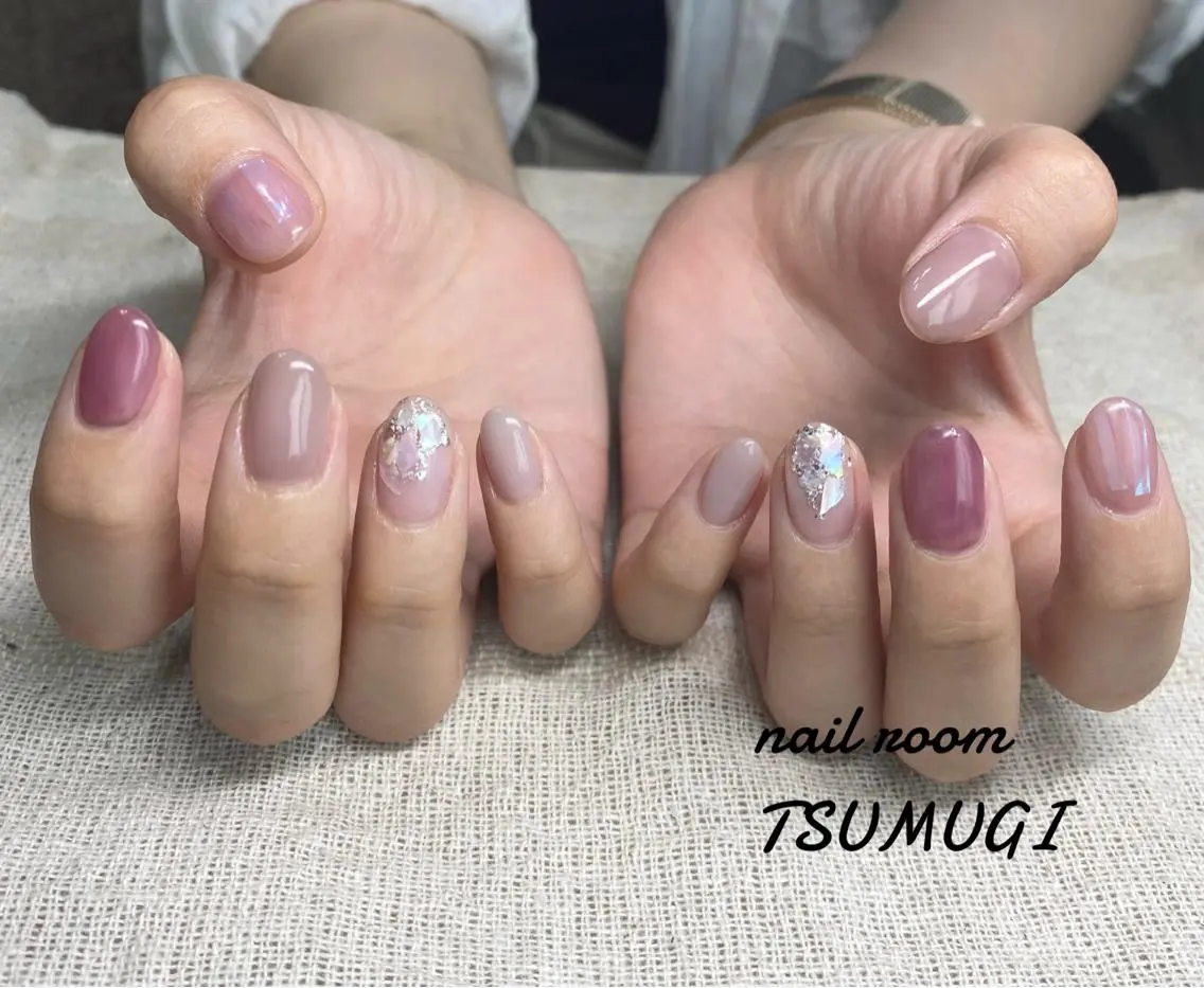 ネイル ハンドネイル nailroom TSUMUGIのネイルデザイン