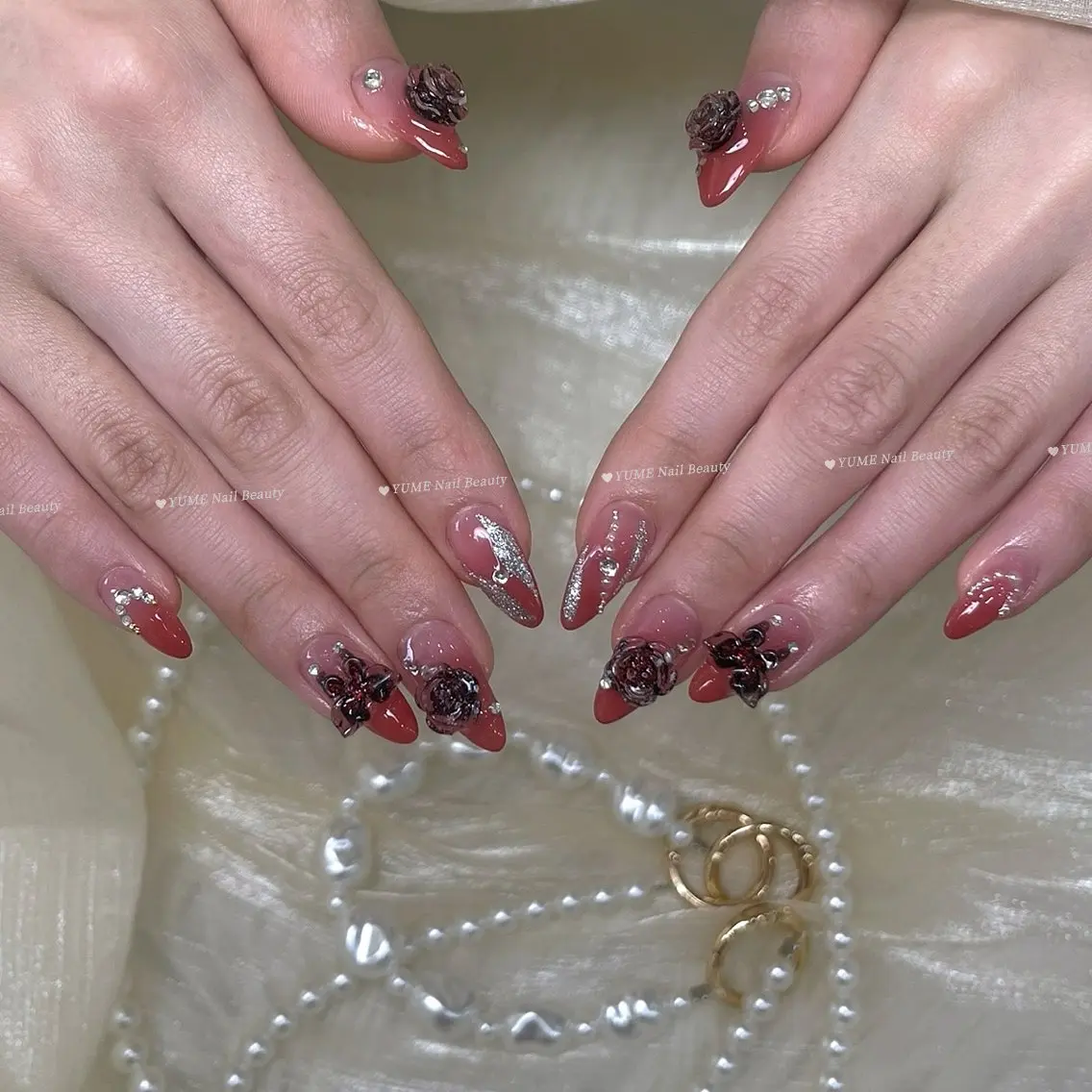 ミディアム ハンドネイル CHILL NAILのネイルデザイン