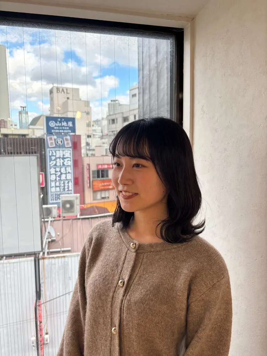 カラー ♡ ♡のヘアスタイル