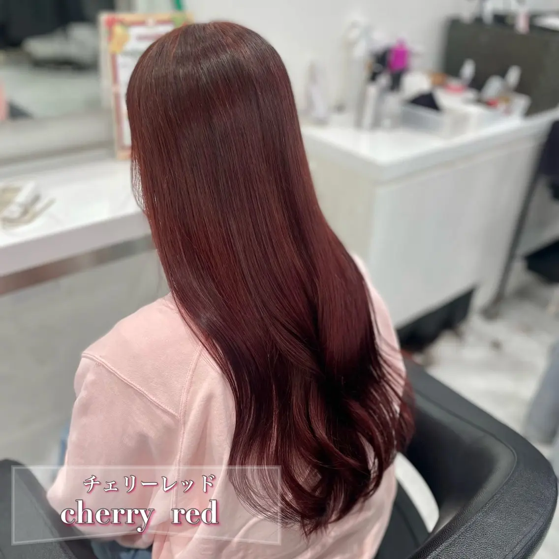 ロング カラー 黒髪 ブリーチ ブルーカラー ブルーブラック ケアカラー 💗トレンドモテヘア Natsumi 💗のヘアスタイル