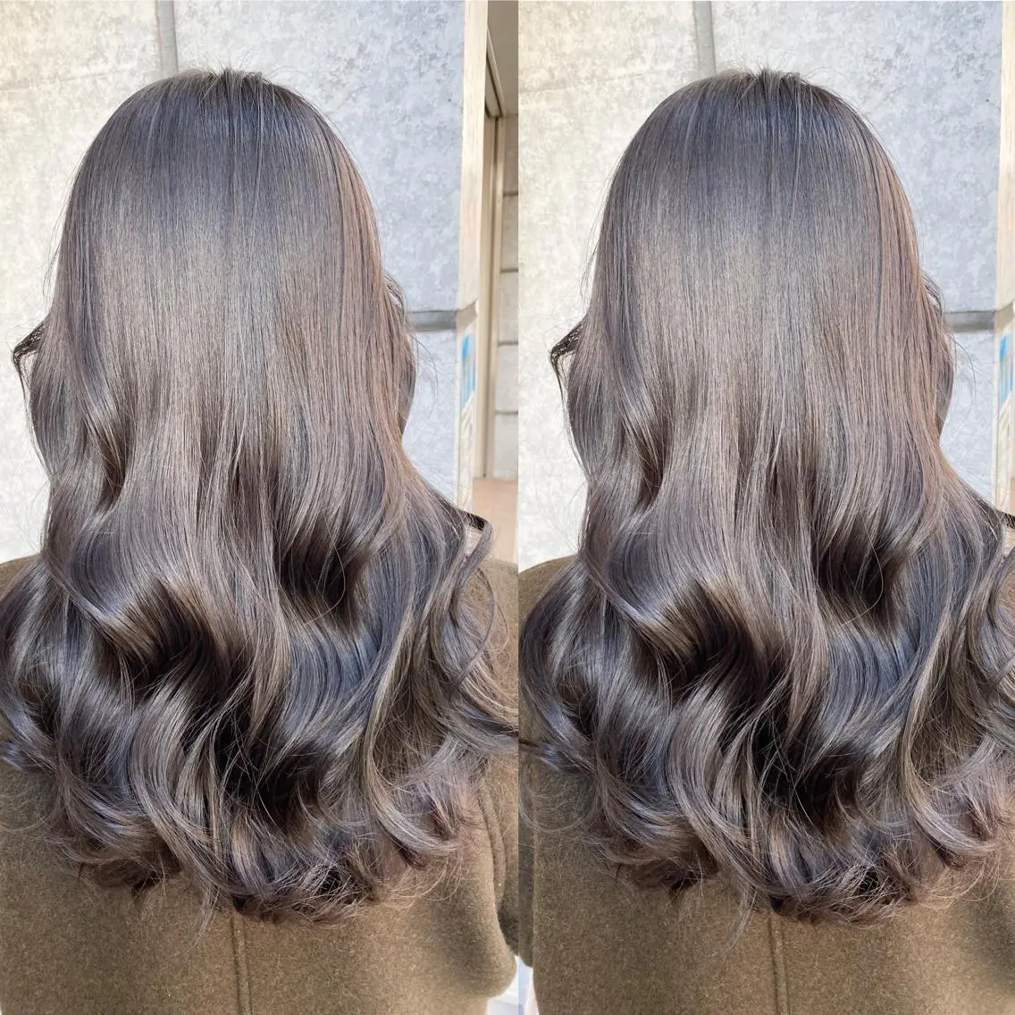 ミディアム カラー パーマ ヘアアレンジ アッシュ バレイヤージュ ベージュカラー ブリーチ 透明感カラー カット ヘアカラー トリートメント 👑指名率No.1 👑坂口飛翔のヘアスタイル