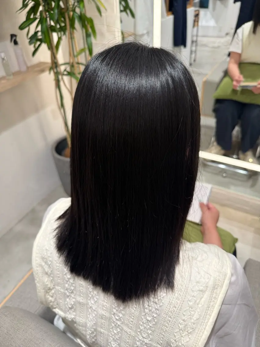 ミディアム カラーモデル募集中 ️🩵小林沙瑛のヘアスタイル