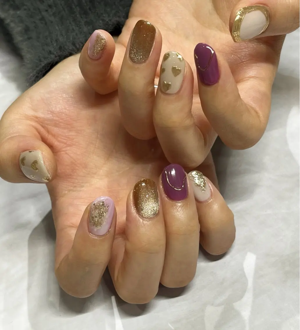 ネイル ハンドネイル Amu's chikakoのネイルデザイン