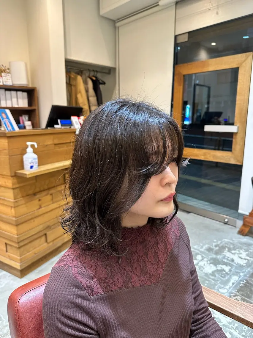 セミロング ✨メンズ特化✨ 渡邊  一平のヘアスタイル
