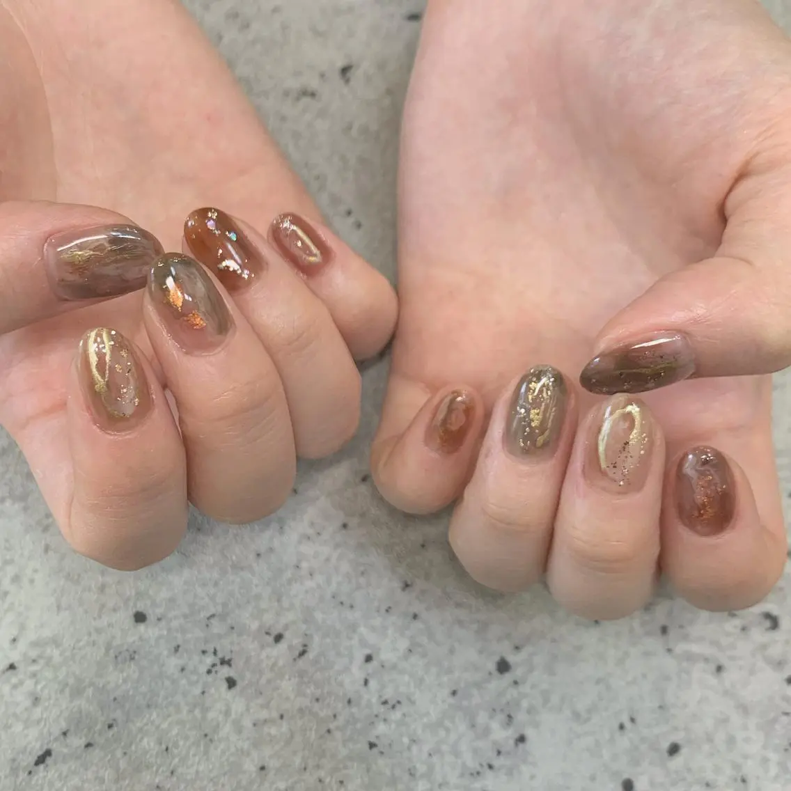ネイル 新宿ニュアンスネイル makotoのネイルデザイン