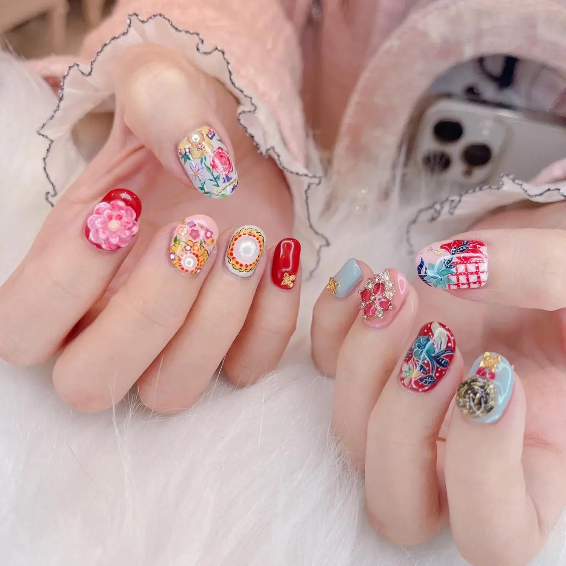 ネイル Silent 話さないネイルサロンのネイルデザイン