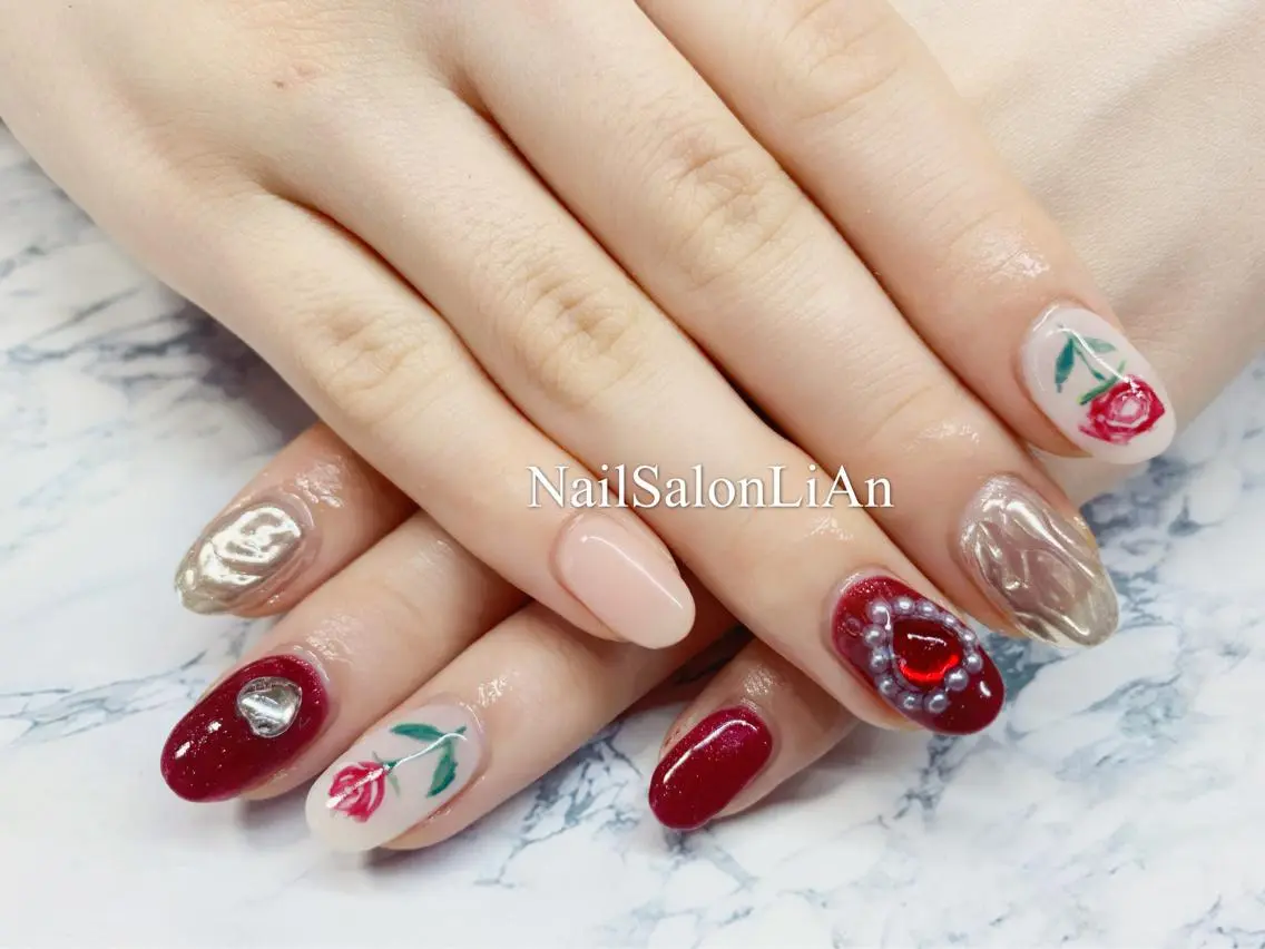 ネイル ハンドネイル NailSalon LiAnのネイルデザイン