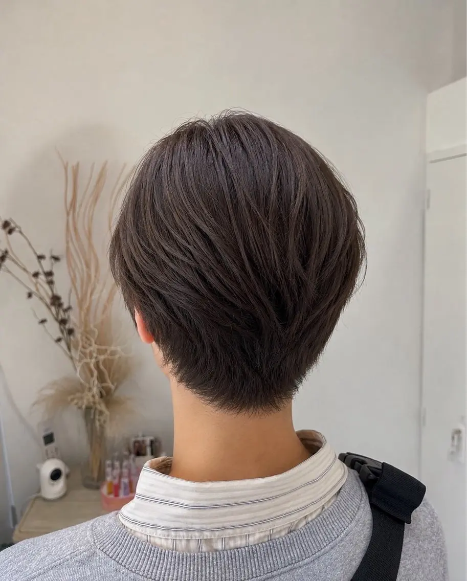 ショート カラー ROCCAhair 谷山陸のヘアスタイル