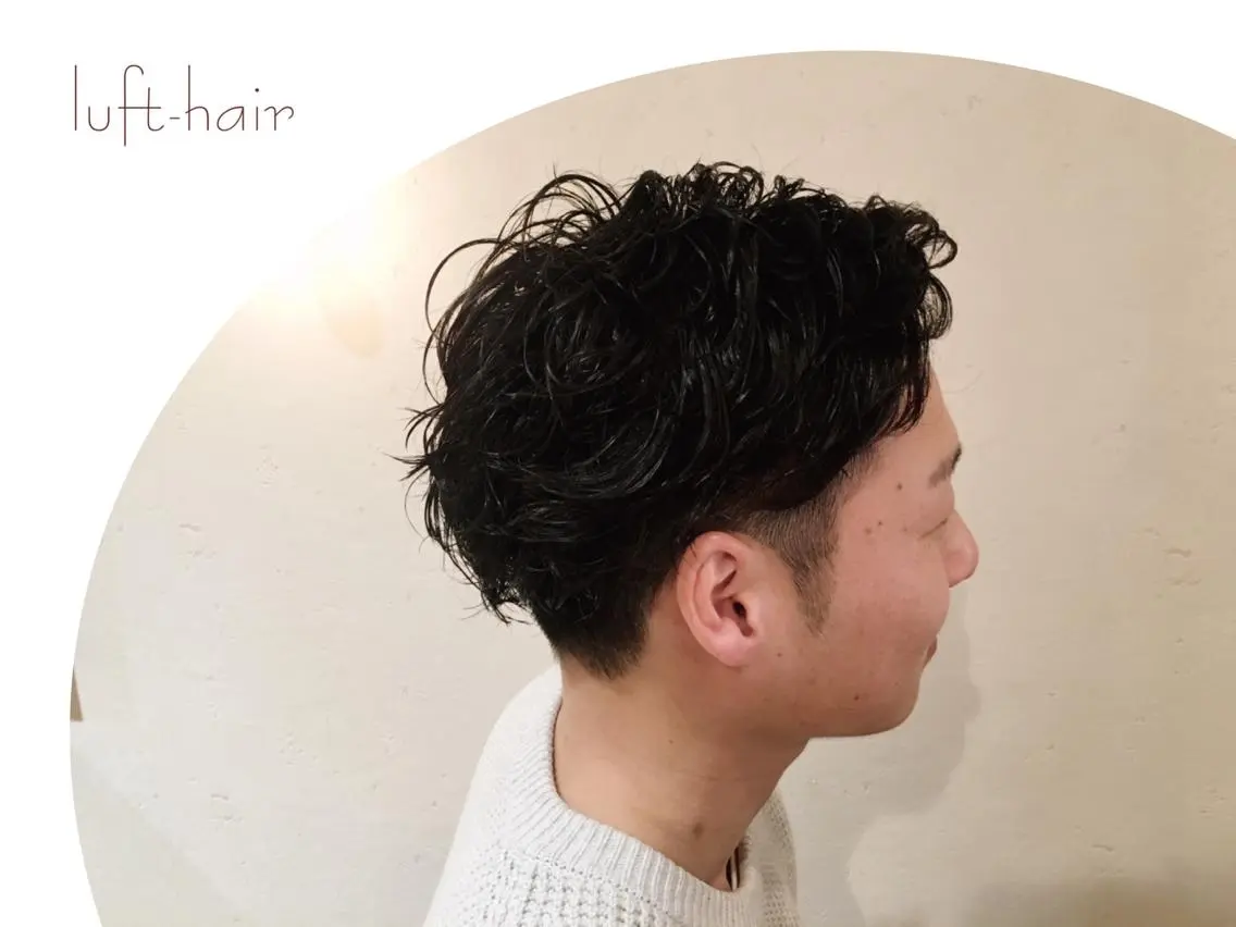 ショート パーマ メンズ むらかみ みかのヘアスタイル