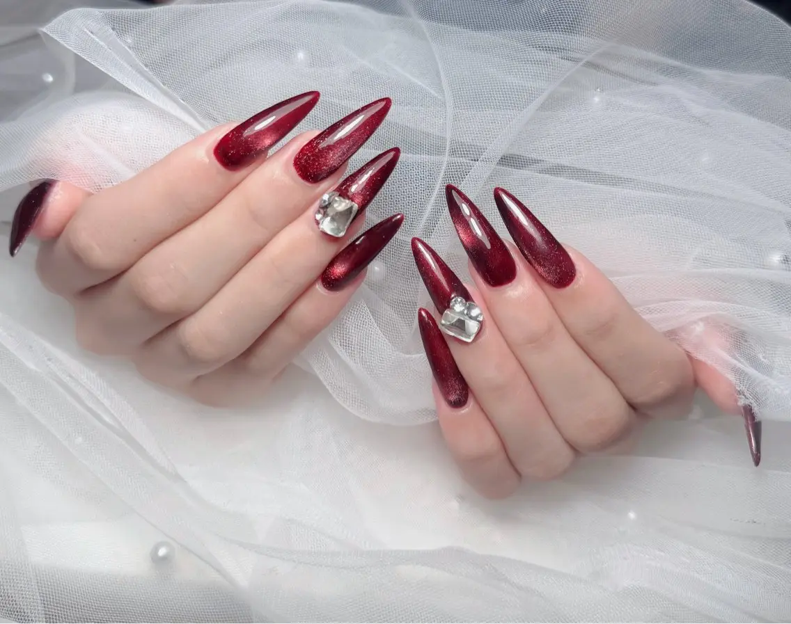 ネイル アートネイル 韓国ネイル 持ち込み ワンホンネイル ハンドネイル Lenie Nail Salonのネイルデザイン