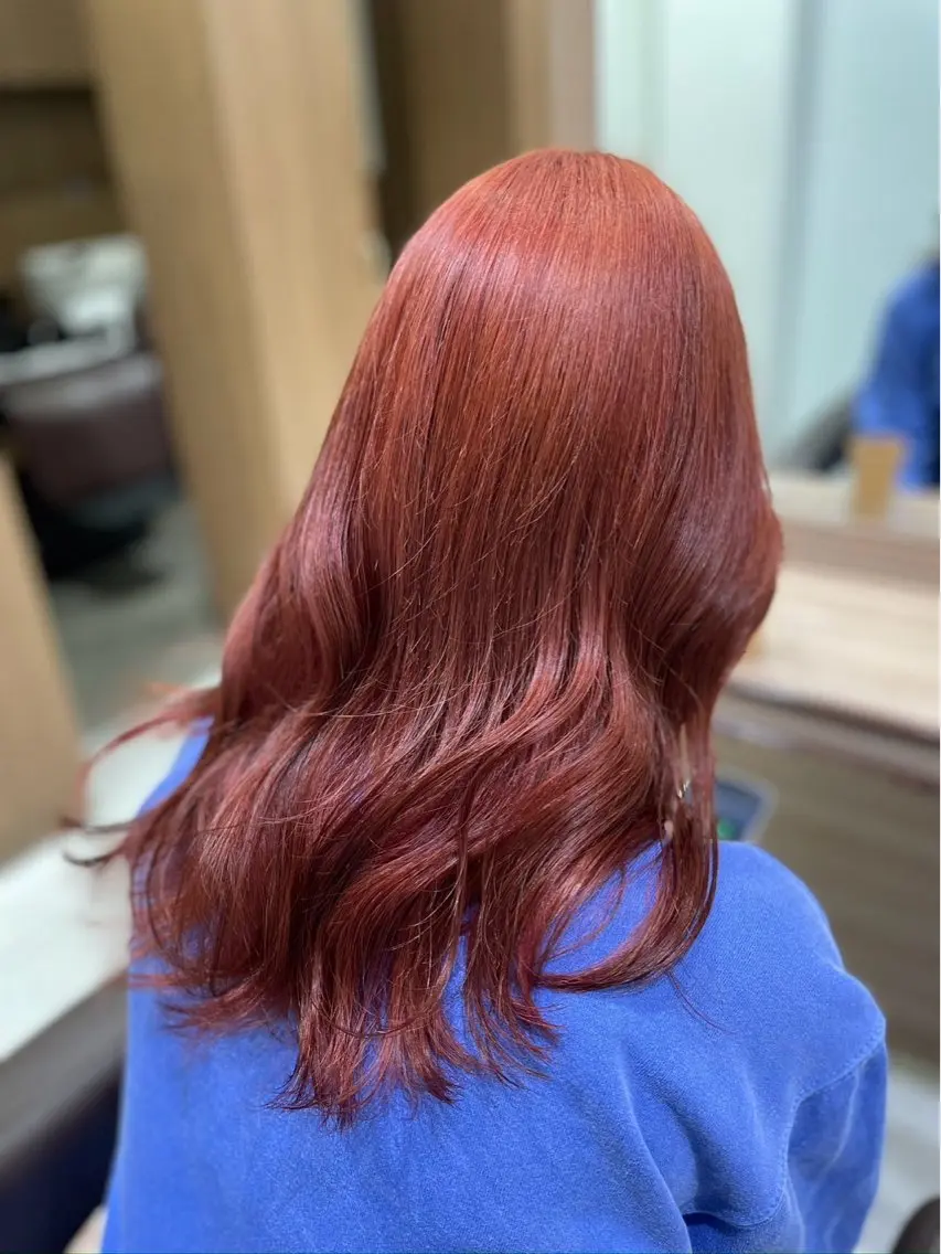 カラー ✨レイヤーカット 佐藤怜央✨のヘアスタイル
