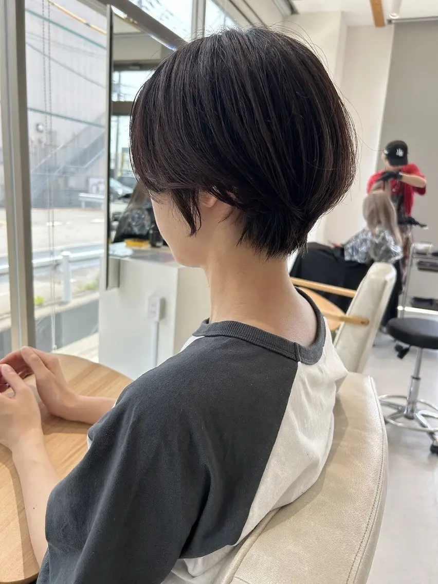 ショート 透明感カラー/ボブ 高野菜瑠のヘアスタイル