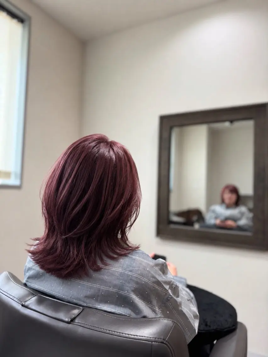 セミロング カラー カット ヘアカラー 似合わせスタイル 🌟神谷ヨシタカのヘアスタイル