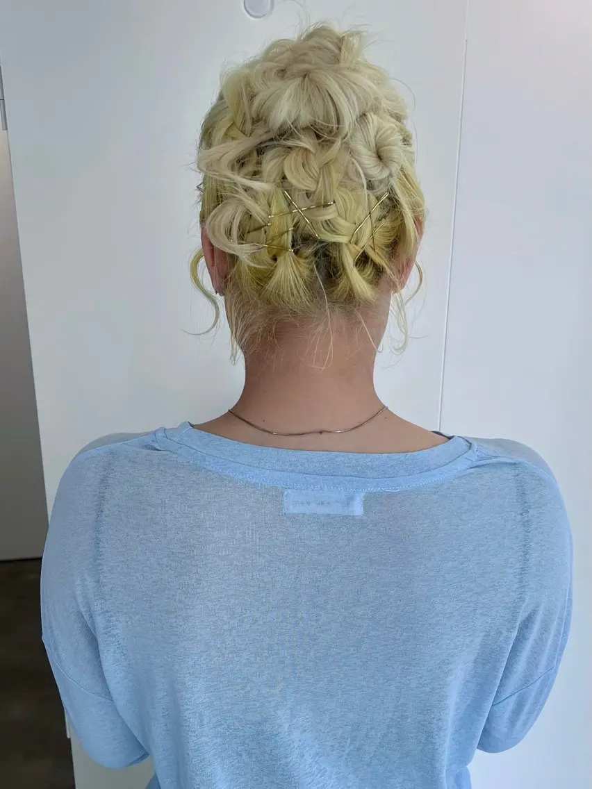 ヘアアレンジ ボブ ヘアセット 新宿❤︎ヘアセット ♡YUME🪼のヘアスタイル