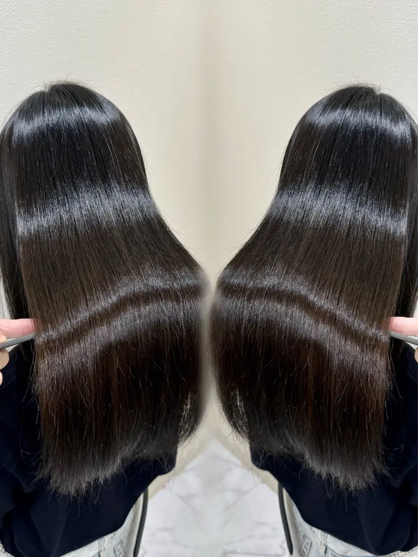 ロング 梅田🫧髪質改善 縮毛矯正🫧村上蒼生のヘアスタイル