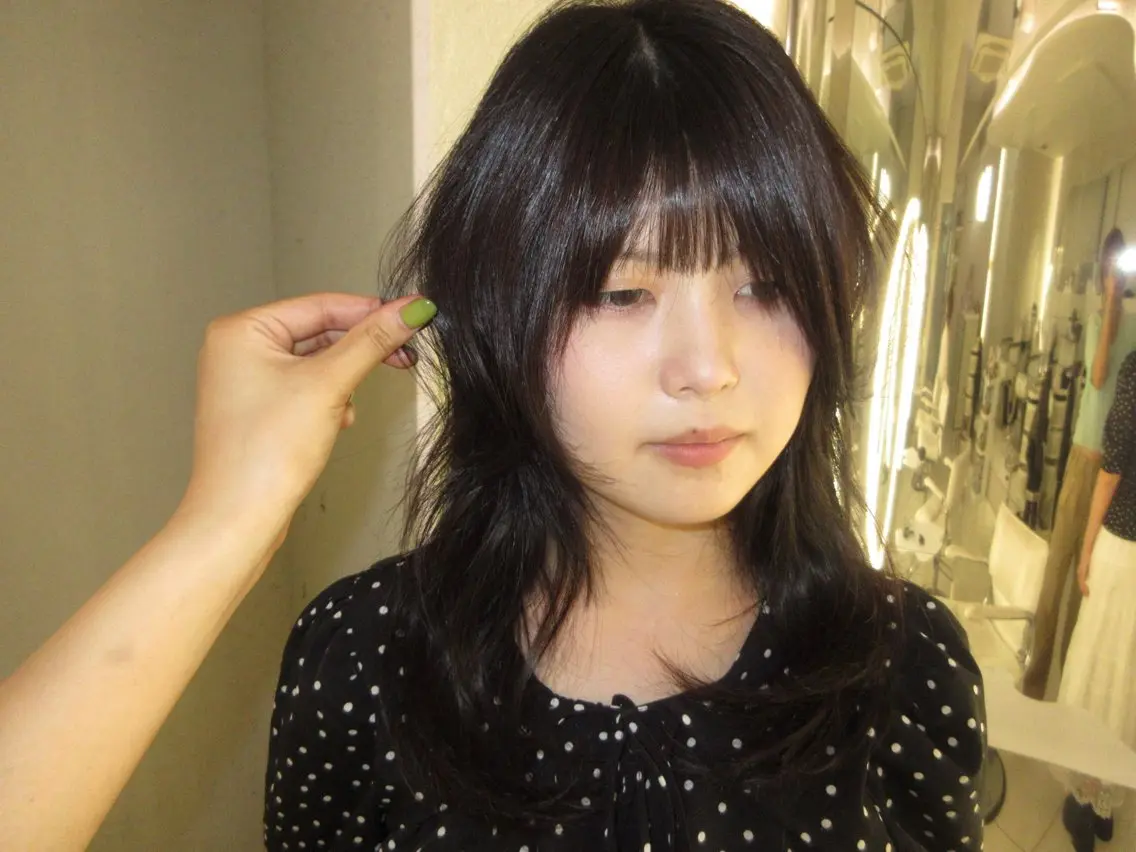 カラー ヘアカラー 心斎橋 GAGA モネのヘアスタイル