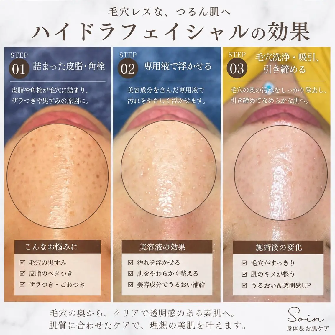 エステ Soin 身体&お肌ケアのエステ・リラクイメージ